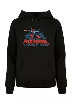 Толстовка с капюшоном DEADPOOL SWORD LOGO ABSOLUTE CULT, черный