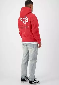 Толстовка с капюшоном DECONSTRUCTION Black Bananas, красный