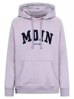 Толстовка с капюшоном Derbe, фиолетовый