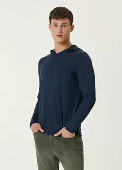 Толстовка с капюшоном Derek Rose, синий