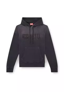 Толстовка с капюшоном Diesel, черный