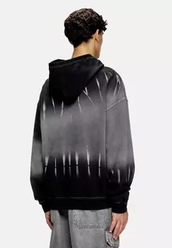 Толстовка с капюшоном Diesel, черный