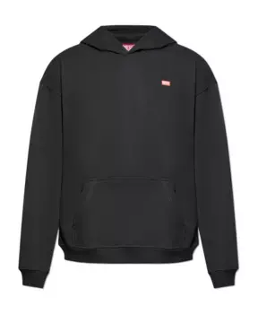 Толстовка с капюшоном Diesel, черный