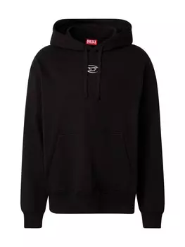 Толстовка с капюшоном DIESEL Sweatshirt MACS, черный