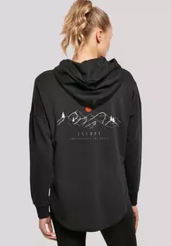 Толстовка с капюшоном DISCOVER THE WORLD - Sweatshirt F4NT4STIC, черный