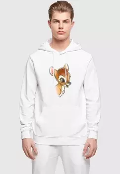 Толстовка с капюшоном DISNEY CLASSICS BAMBI DRAWING ABSOLUTE CULT, белый