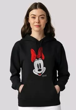 Толстовка с капюшоном DISNEY MICKY MAUS MINNIE F4NT4STIC, черный