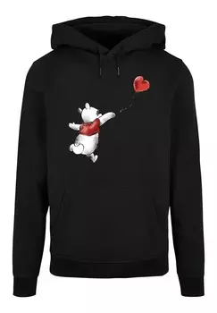 Толстовка с капюшоном DISNEY WINNIE PUUH MIT BALLON F4NT4STIC, черный