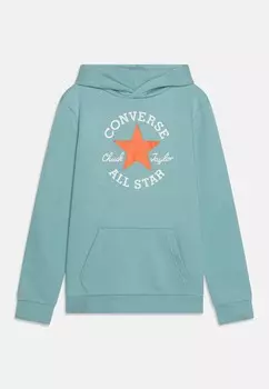 Толстовка с капюшоном DISSECTED CHUCK HOODY Converse, сине-серый