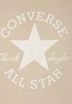 Толстовка с капюшоном DISSECTED CHUCK HOODY Converse, бежевый
