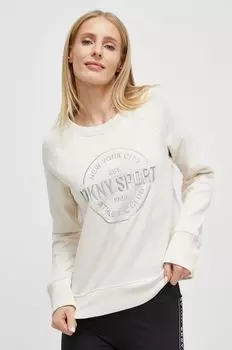 Толстовка с капюшоном Dkny, бежевый