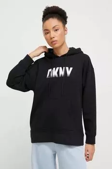 Толстовка с капюшоном Dkny, черный