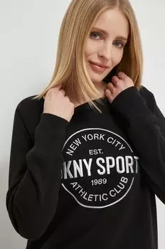 Толстовка с капюшоном Dkny, черный