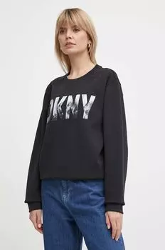 Толстовка с капюшоном Dkny, черный