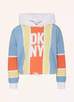 Толстовка с капюшоном Dkny, оранжевый