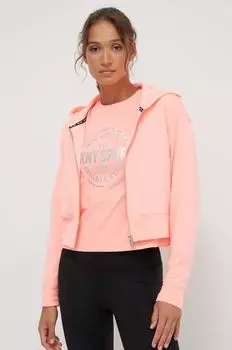 Толстовка с капюшоном Dkny, розовый
