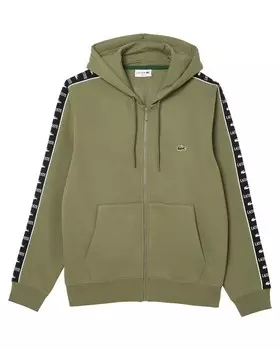 Толстовка с капюшоном для джоггеров Lacoste, зеленый