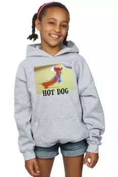 Толстовка с капюшоном для хот-догов Tom & Jerry, серый