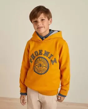 Толстовка с капюшоном для мальчика Coconut El Corte Ingls, горчичный