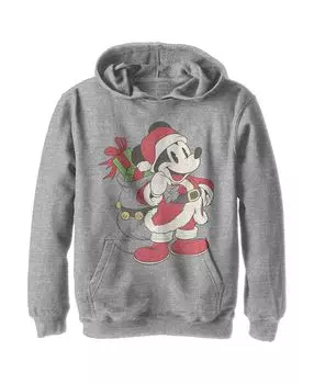 Толстовка с капюшоном для мальчиков «Микки и друзья Микки Маус — Санта-Клаус» Disney