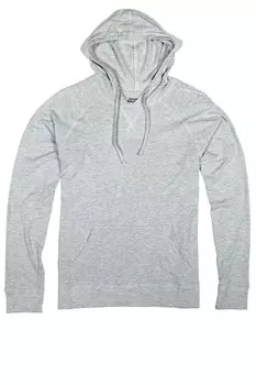 Толстовка с капюшоном для отдыха Unsimply Stitched, цвет Light Heather Grey