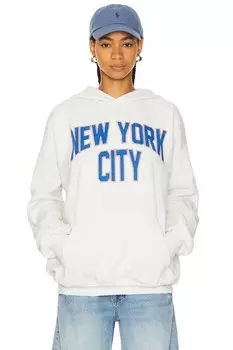 Толстовка с капюшоном для убежища болельщиков нью-йорка The Laundry Room, цвет heather