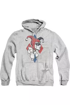 Толстовка с капюшоном для взрослых с изображением Бэтмена Gildan, цвет athletic heather