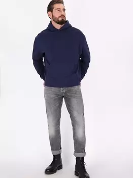 Толстовка с капюшоном Dreimaster, синий