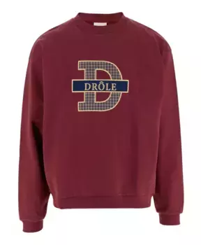Толстовка с капюшоном Drole De Monsieur, красный