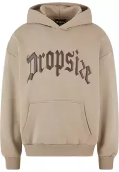 Толстовка с капюшоном Dropsize " Dropsize Men's Heavy Frontlogo Hoodie", цвет Weatheredteak