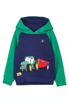 Толстовка с капюшоном Джека Коттона Lighthouse Clothing, зеленый