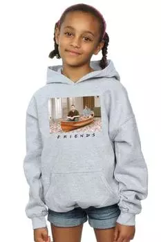 Толстовка с капюшоном «Джоуи и Чендлер» Friends, серый