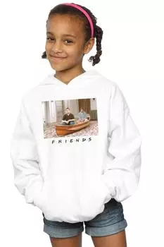 Толстовка с капюшоном «Джоуи и Чендлер» Friends, белый