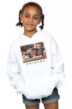 Толстовка с капюшоном Джоуи и Чендлера Friends, белый