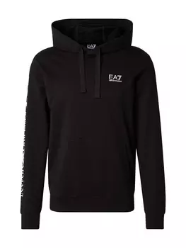 Толстовка с капюшоном EA7 Emporio Armani Sweatshirt, черный