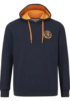 Толстовка с капюшоном EARL TODD Charles Colby, темно-синий