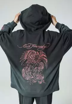 Толстовка с капюшоном Ed Hardy, черный