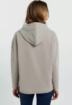 Толстовка с капюшоном Elbsand, серо-коричневый