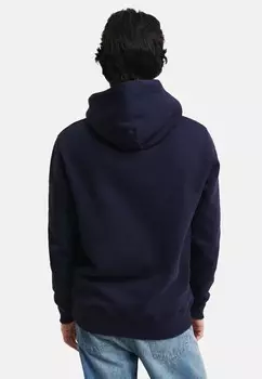 Толстовка с капюшоном EMBOSSED GANT, темно-синий