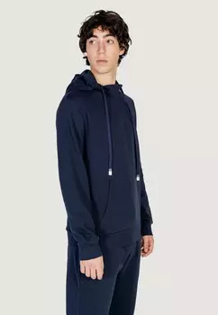 Толстовка с капюшоном Emporio Armani, синий