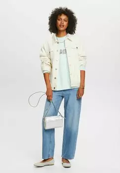 Толстовка с капюшоном Esprit, светло-зеленый