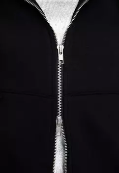 Толстовка с капюшоном ESSENCE BOXY ZIP HOODIE Weekday, черный