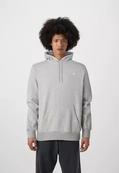 Толстовка с капюшоном ESSENTIALS HOODY New Era, светло-серый пестрый