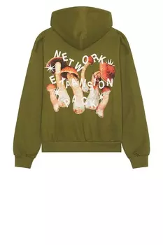 Толстовка с капюшоном expansion pack Market, цвет kelp