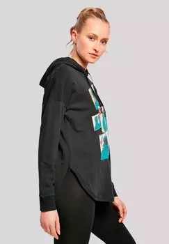 Толстовка с капюшоном F4NT4STIC, черный