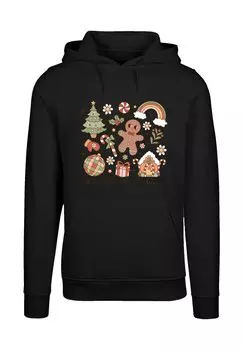 Толстовка с капюшоном F4NT4STIC, черный