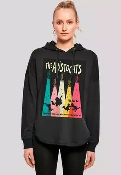 Толстовка с капюшоном F4NT4STIC, черный