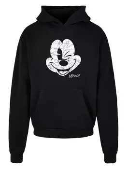 Толстовка с капюшоном F4NT4STIC Sweatshirt Disney Mickey Mouse Since Beaten Face, черный