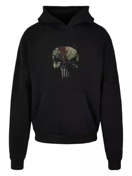 Толстовка с капюшоном F4NT4STIC Sweatshirt Marvel Punisher TV Camo Skull, черный