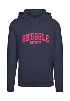 Толстовка с капюшоном F4NT4STIC, темно-синий